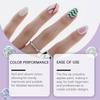12 Colors Nail Art Marker Pen Set 0.5mm Ultra Fine Water-Based Quick Dry DIY Nail Graffiti Drawing Line Manicure Decoration Tool