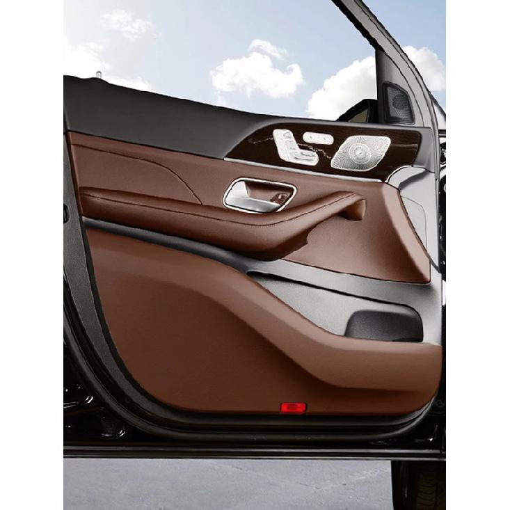 Door Anti-kick Pad for Mercedes 20-2025 GLE W167 350 V167 Coupe Gls X167 450 500e 350d 53 Amg Trim Accessories