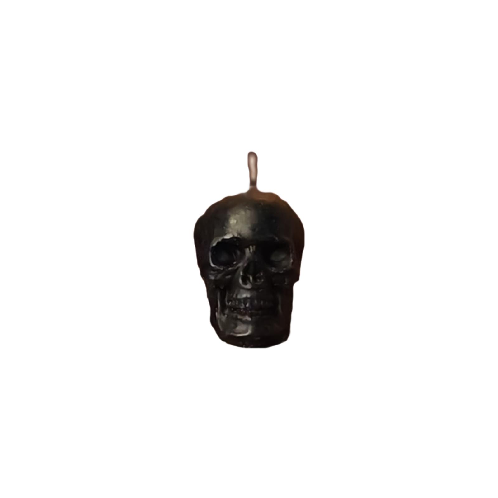 Skull Candle Hecate Jyotish Mystic Mall Decorative Soy Blend Wax Candle Pack-Of-1 чёрный