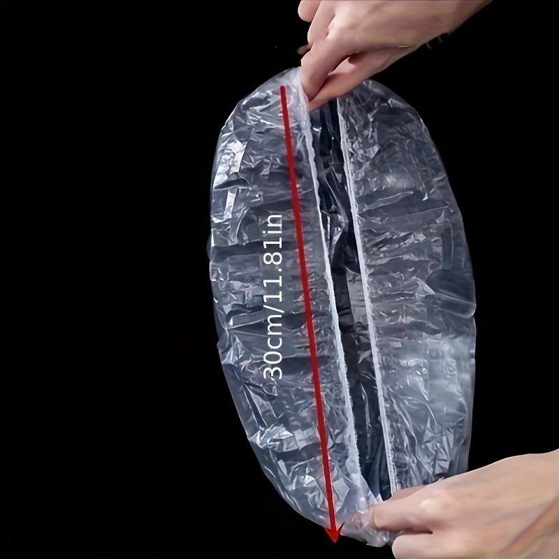 100pcs Disposable Fresh-keeping Film Cover No Odor Household Food Grade Fresh-keeping Bowl Cover PE Fresh-keeping Film