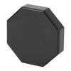 Magnetic Pool Cue Chalk Box Octagonal Mini Portable Billiard Chalk Case Universal for Octagonal Round Chalk Black