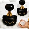 Cute Cat Paw Foam Soap Dispenser Black Cat Pump Bottle With Paw Print Design For Bathroom, Kitchen, Pet-Friendly Homes