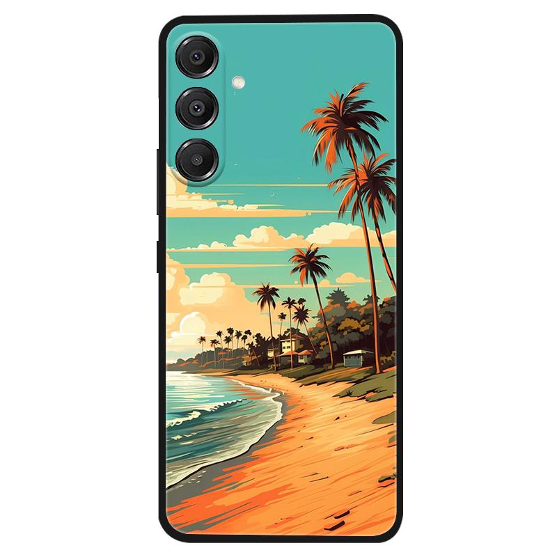 For Samsung A56 Case Silicone Luxury Space Soft Bumper for Samsung Galaxy A36 A26 A56 A16 4G 5G Phone Cover TPU Funda Fashion