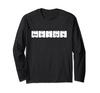 AMERICAN Periodic Table of Elements Am-Er-I-Ca-N Long Sleeve T-Shirt