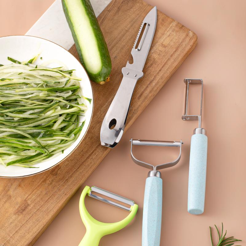 Stainless steel peeler, new multi-functional potato scraper, melon planer, fruit and vegetable stainless steel melon planer