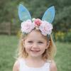 Non-slip Rabbit Ears Headbands Colorful Happy Easter Headdress Cosplay Headbands  Holiday Decor