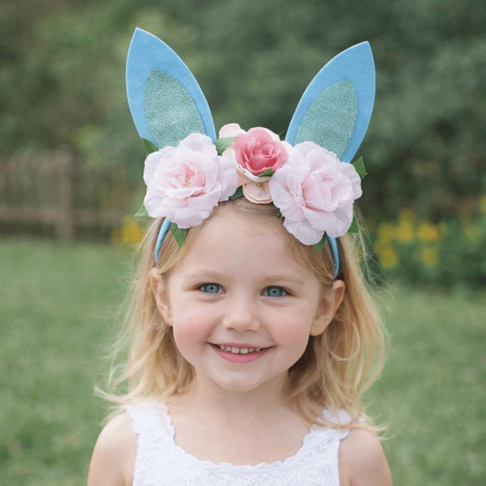 Non-slip Rabbit Ears Headbands Colorful Happy Easter Headdress Cosplay Headbands  Holiday Decor
