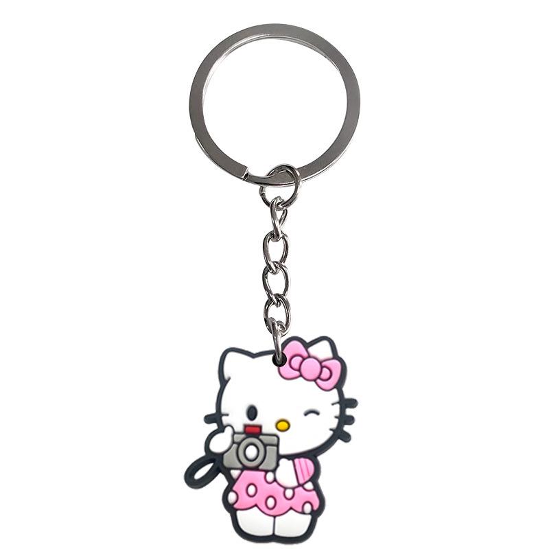 HelloKitty Keychain Soft Rubber Pendant - Small Gift Accessory