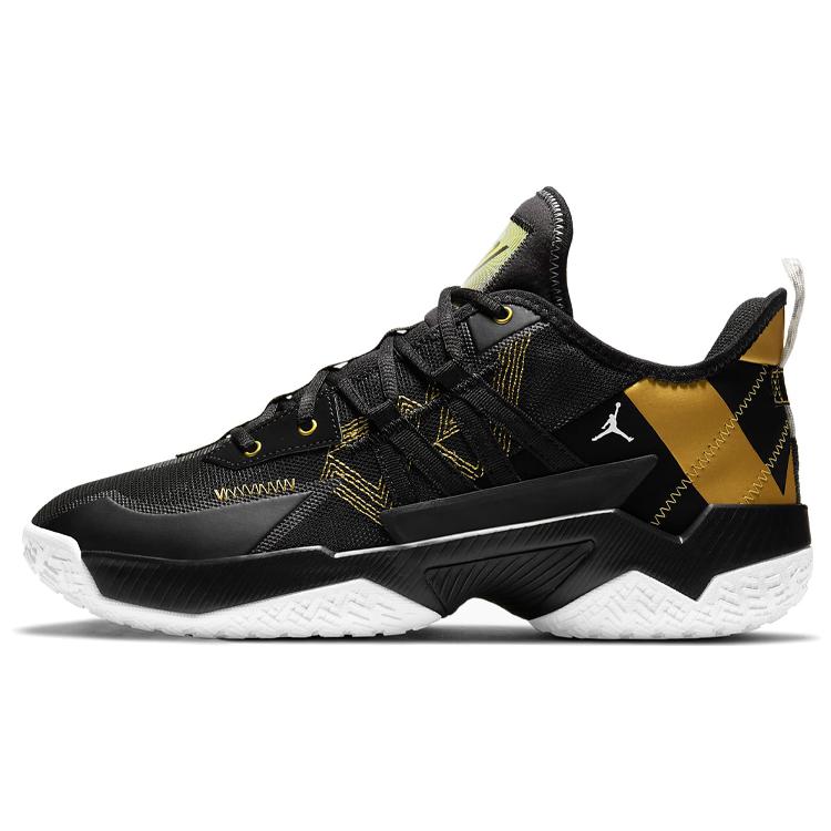 New JORDAN Westbrook One Take 2 Pf 'Black Metallic Gold' CW2458-007