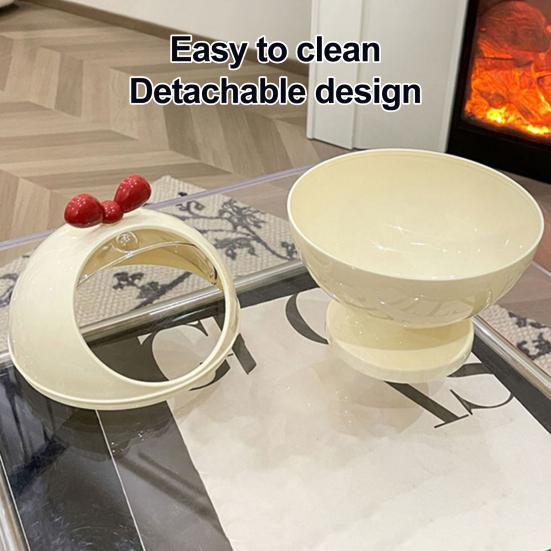 Desktop Storage Box Hair Accessories Storage Organizer with Transparent Lid Durable Construction Storage Holder Dustproof Box