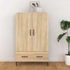 vidaXL Sideboard Sonoma Oak 70x31x115 Cm Particleboard