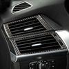Carbon Fiber For q5 E70 E71 X5 X6 Interior Gearshift Air Conditioning AC CD Panel Reading Light Cover Trim Sticker Accessories q5