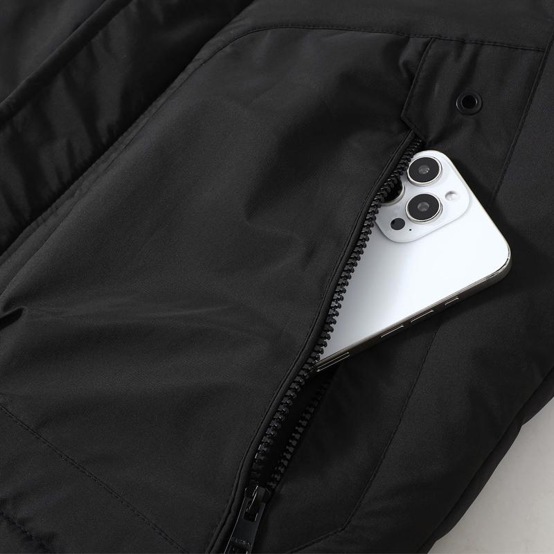 Fashion Men's Warm Vest Winter Sleeveless Jackets Hooded Plus Size Thick Man Man Coat