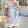 Schoolbag Korean Faner Macaron Warm Tone Small Fresh Girl Small Backpack Campus Wind Student Party Library Self-study Backpack