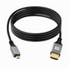 Xiwai 8K Micro HDMI HDTV na 4K Hyper Flexibilní Tenký Kabel pro Kamery a HDTV 2.1 Ultra-Tenký Kabel, 0,5 m Typ-A Typ-D,
