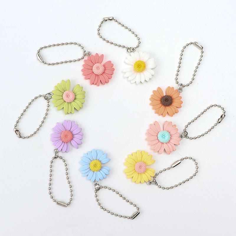 1 PCS DIY Cream Daisy Shoe Chain Shoelaces Decoration Canvas Shoes Sneakers  Flowers Accessories Shoelace Buckles Decorative