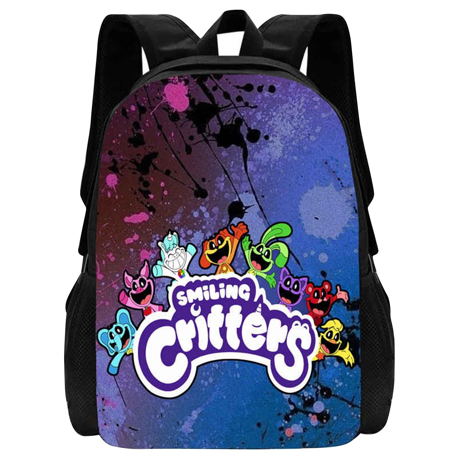 

Новая школьная сумка с улыбающимися животными Poppy s Chapter 3 Critters в натуральную величину One Size