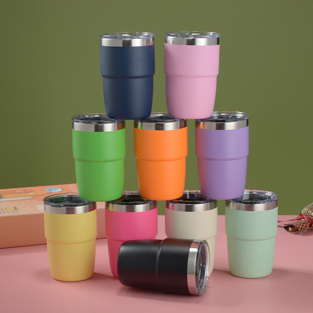 Cross-border 4oz Mini Rambler: Double-layer 304 Stainless Steel Vacuum Insulated Coffee Cup, Hot & Cold