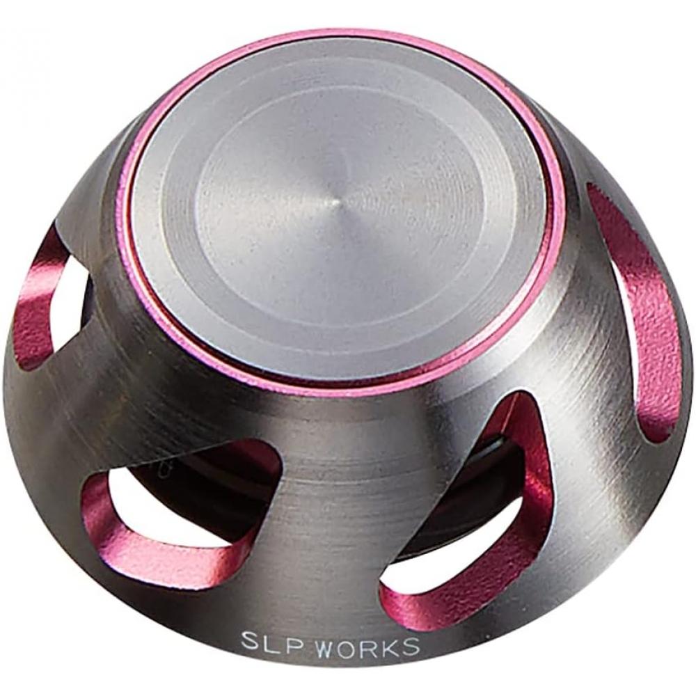 Daiwa Slp WorkS  Daiwa Slp WorkS  22 Slpw Spinning Handle Cap S S2 Silver Pink S2 Type