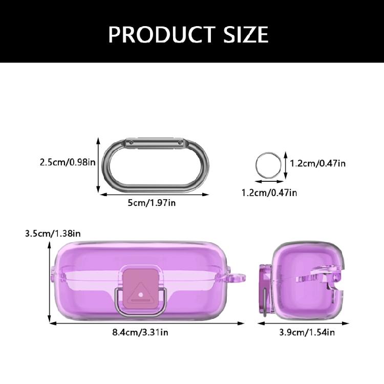 Earbud Case Shockproof Housing Skin-friendly Guarding Washable Shell Nonslip Keep Safe From Accidental Drop for WF-C510