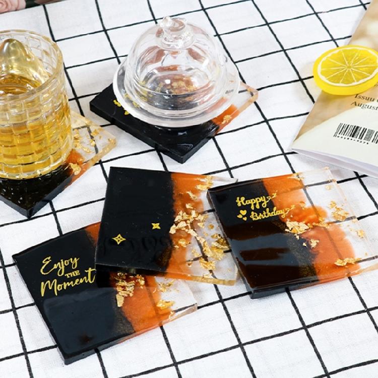 Coaster Resin Molds Epoxy Resin Molds for DIY Resin Cups Mats Mould Decoration