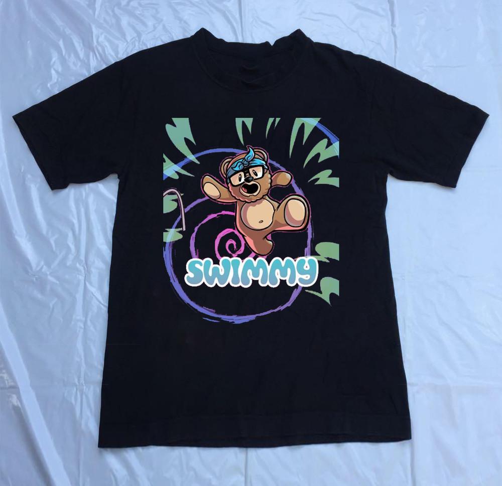 Teddy Swims Album Single Bear Cotton Black Adult Tee Shirt PR777 Unisex T-Shirt S