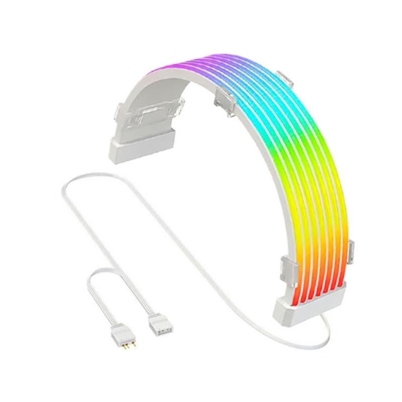 

Настраиваемый ARGB компьютерный удлинитель с яркими светодиодами для улучшения игровой эстетики