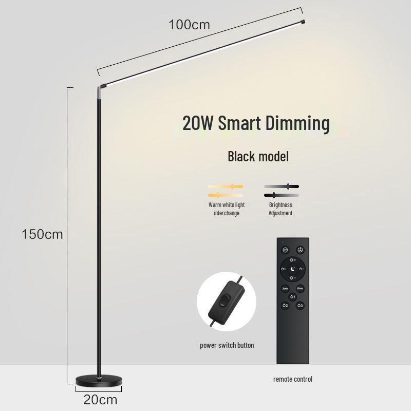 Adjustable Floor Lamp for Reading, Living Room, and Bedroom