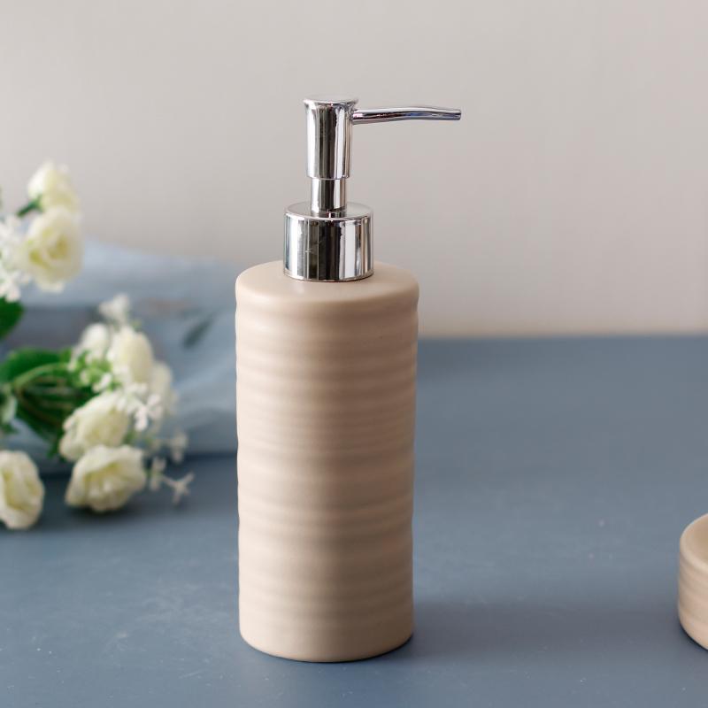 Bathroom Push Lotion Bottle 280ml Shower Gel Shampoo Empty Bottle Travel Hotel Portable Soap Dispenser Bathroom Accessories New