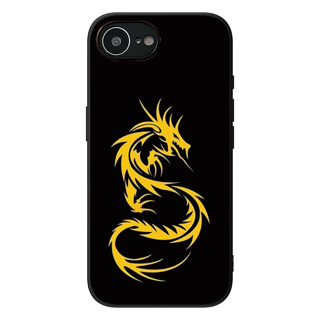 Black Dragon Chinese Loong Cover for Motorola Moto G82 G20 G22 G23 G32 G9 G8 G7 Power Plus G41 G52 G30 G71 E22 E13 E20 E32 Case