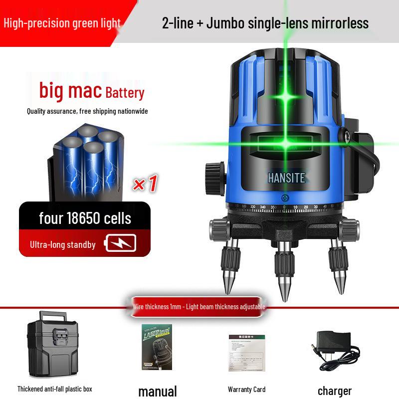 High Precision Green Light Laser Level for Outdoor Use