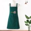 Sleeveless Women Overall Apron Cotton Cooking Smock Fashionable Work Uniform