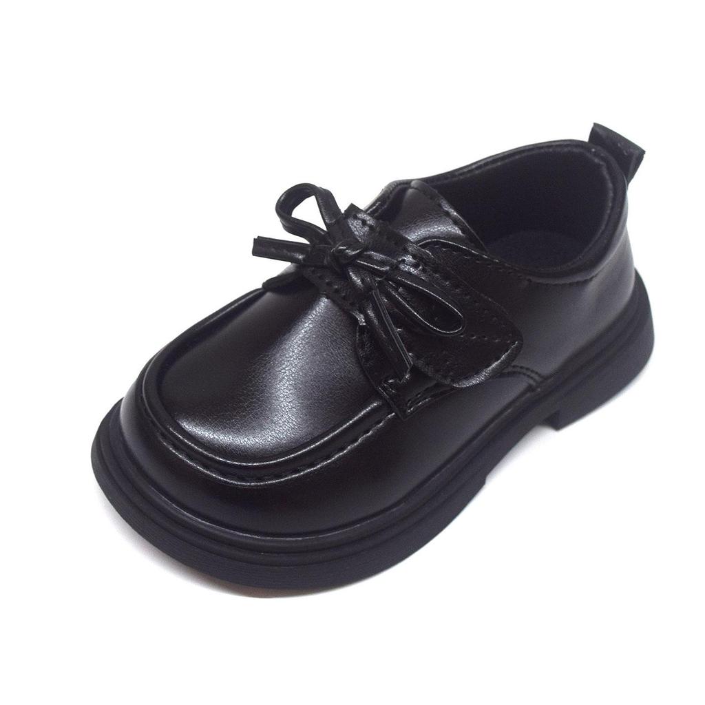 Schwarze Loafer für Mädchen mit weicher Sohle - Performance-Schuhe für Frühling & Herbst