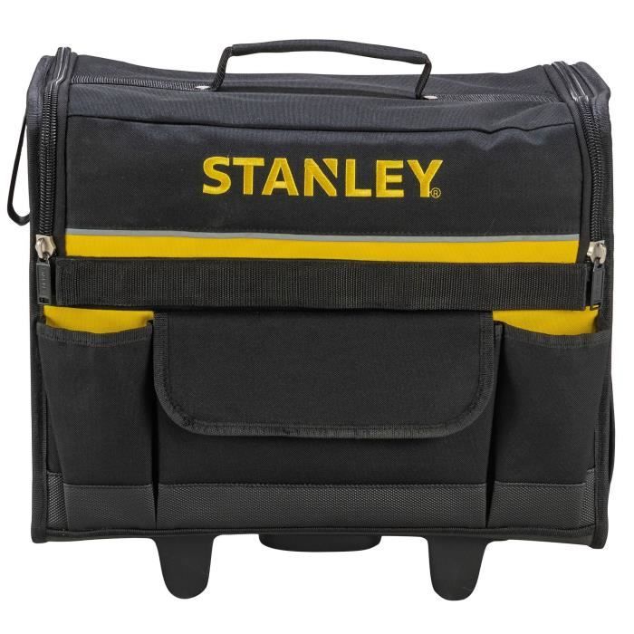 STANLEY Softbag Rolling Tool Bag - 1-97-515 - 46 Cm - Black, Grey and Yellow - Durable Material