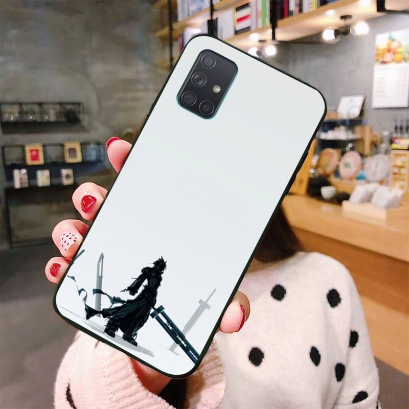 USAKPGRT Final Fantasy VII FF7 Anime Telefon Fall Für Samsung Galaxy A21S A01 A11 A31 A81 A10 A20E A30 A40 A50 a70 A80 A71 A51