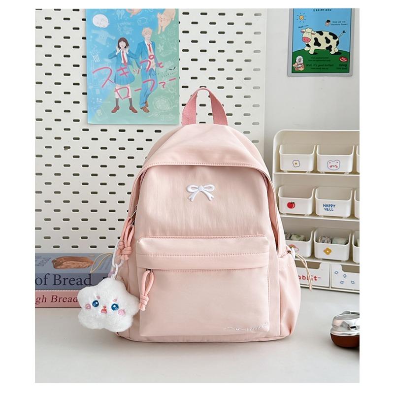New Highvalue Japanese Ins Fresh and Sweet Candycolored Backpack, Lightweight and Largecapacity Backpack for Junior High School Students