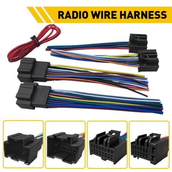 Car Replace Reverse Radio Wiring Harness For 2008-2012 BUICK Enclave