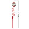 Spiral Christmas Plastic Straw Food Grade Christmas Party Decor Christmas Cartoon Straw  Children