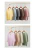 Pure Cashmere Women's Seamless V-Neck Short Sleeve Knit Top