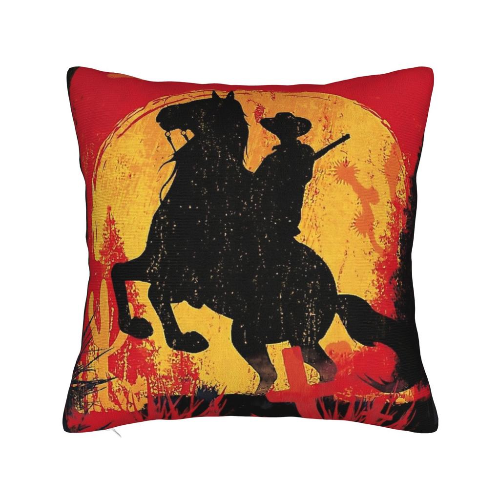 Arthur Morgan Pillowcase Soft Fabric Cushion Cover Decor  Throw Pillow Case Cover Chair Zippered 40*40cm