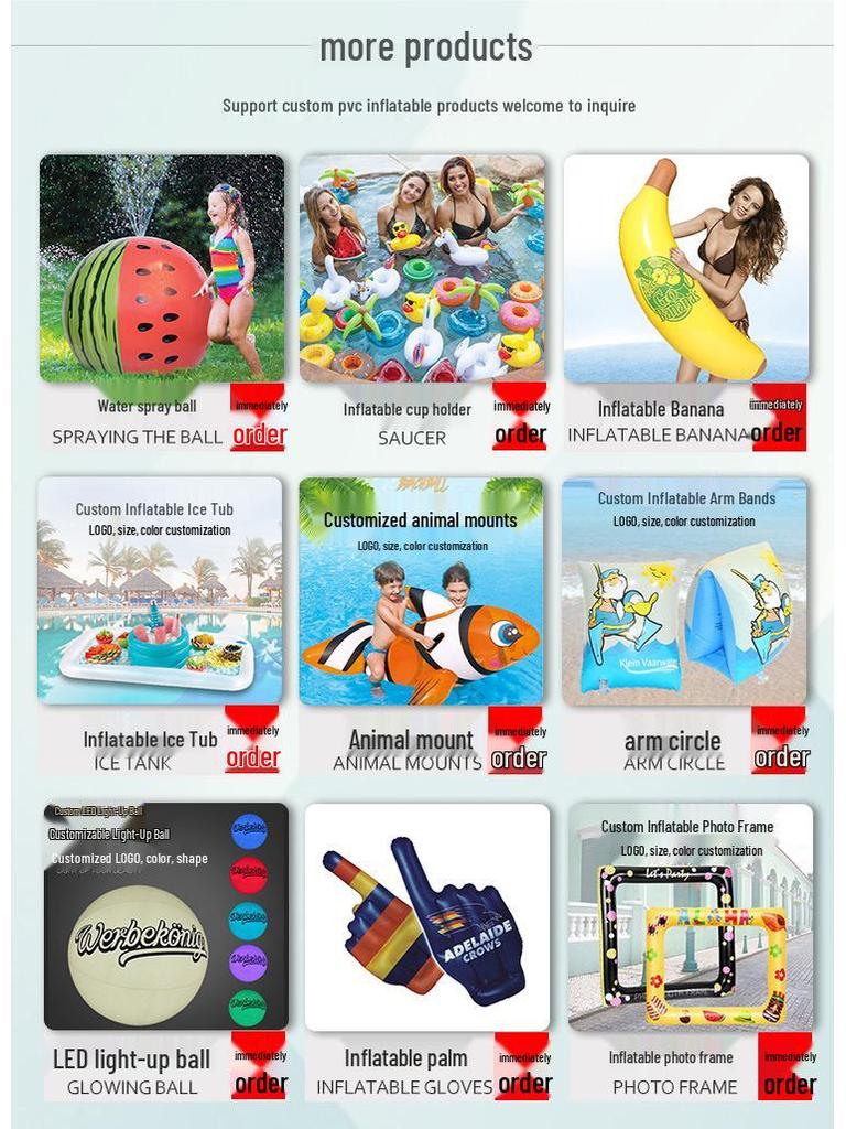 Inflatable Water Recliner Hammock Floating Bed - Foldable Dual-Use Sofa Float