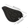Bicycle Saddle Cushion Seat 3D Soft Portable Stylish Breathable Bike Cover