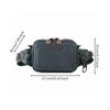 Fishing Waist Pack Waterproof Lure Bag Large Capacity Crossbody Tackle for Fishermen,