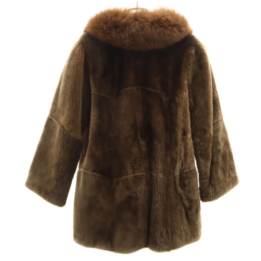 Moon Bat Fur Fur Coat 9 Brown Women Used