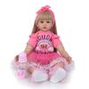 24 Inch Reborn Baby Dolls Cloth Body Princess Girl Real Looking Baby Dolls Boneca Reborn Long Hair For Kid Birthday Xmas Gift