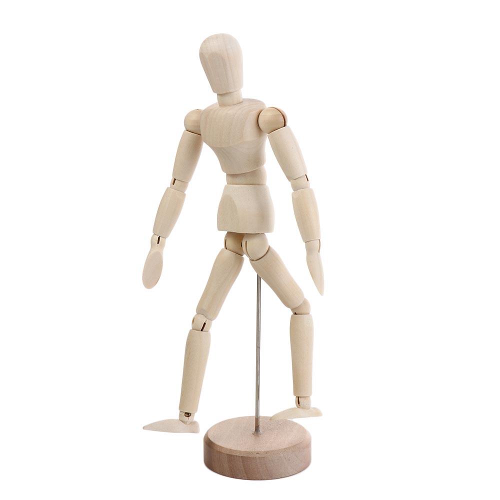 Crafts Human Sketch Supplies Home Decor Artist Ornaments Sketch Draw Wooden Figure Model Action Figures Mannequin