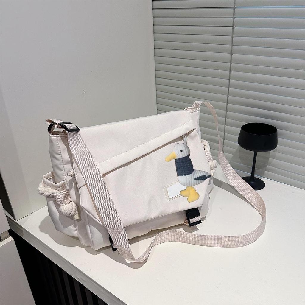 2025 Trendy Unisex Workwear Shoulder & Crossbody Bag - Fashionable Messenger Style for Campus & Going Out