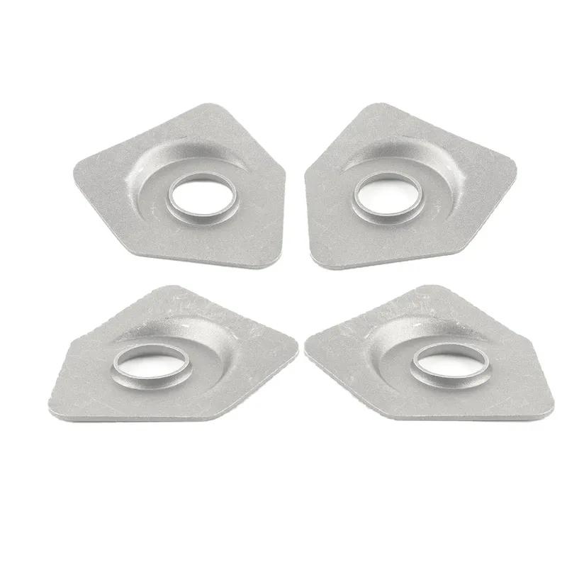 4X Lift Jack Cap A970086 / 970086 For Mercedes For W201 190E 190D Metal Replacement Parts Interior Accessories