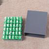 Handgefertigte Bastelwerkzeuge Alphabet Tonstempel Set Polymer Ton Alphabetstempel Set DIY Basteln