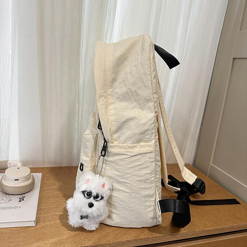 Junior High School Students Lightweight Schoolbag Women's Large Capacity Backpack